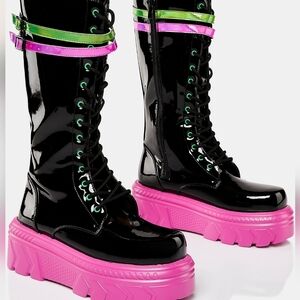 NWOT KOI Footwear Rave Boots